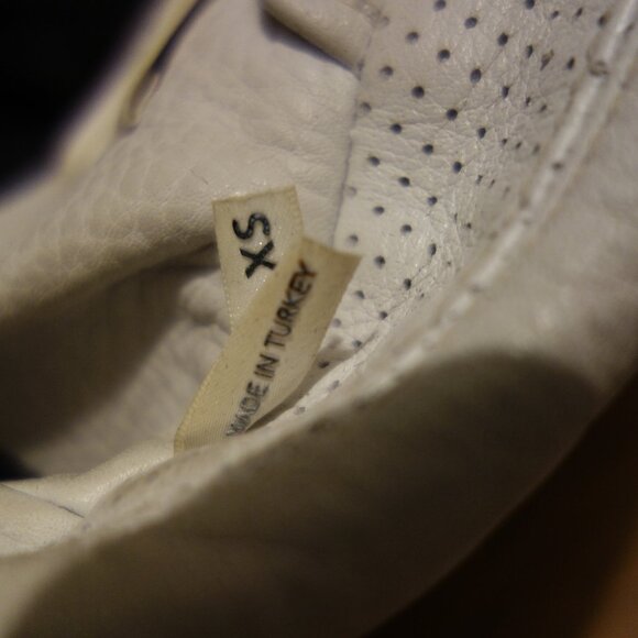 The Arrivals Cropped White leather Vader Biker Jacket XS - Picture 8 of 13